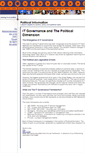 Mobile Screenshot of itgovernance.politicalinformation.com